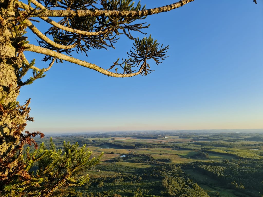 Paisagem rural no Vale do Rio Pardo, RS