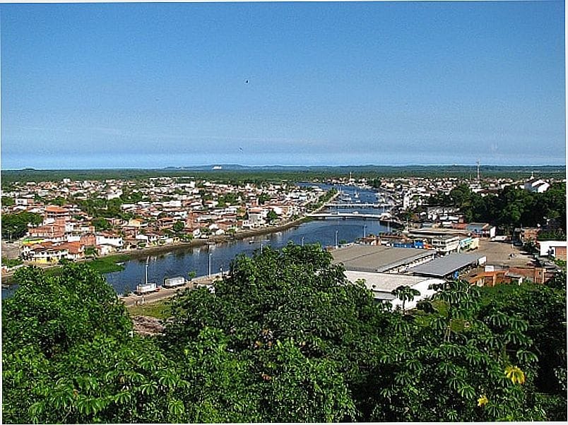Vista aérea de Valença BA