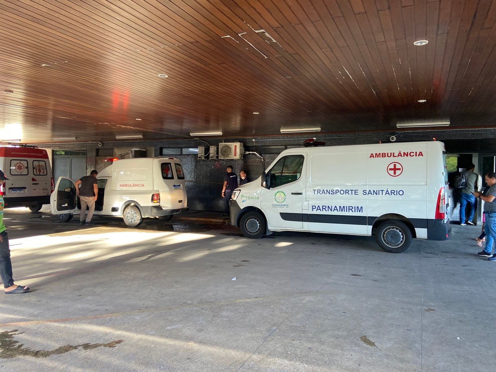 Atividade hospitalar e suporte pré-hospitalar