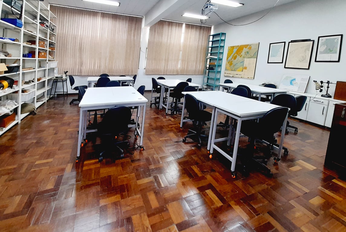 Ambiente acadêmico em Geociências