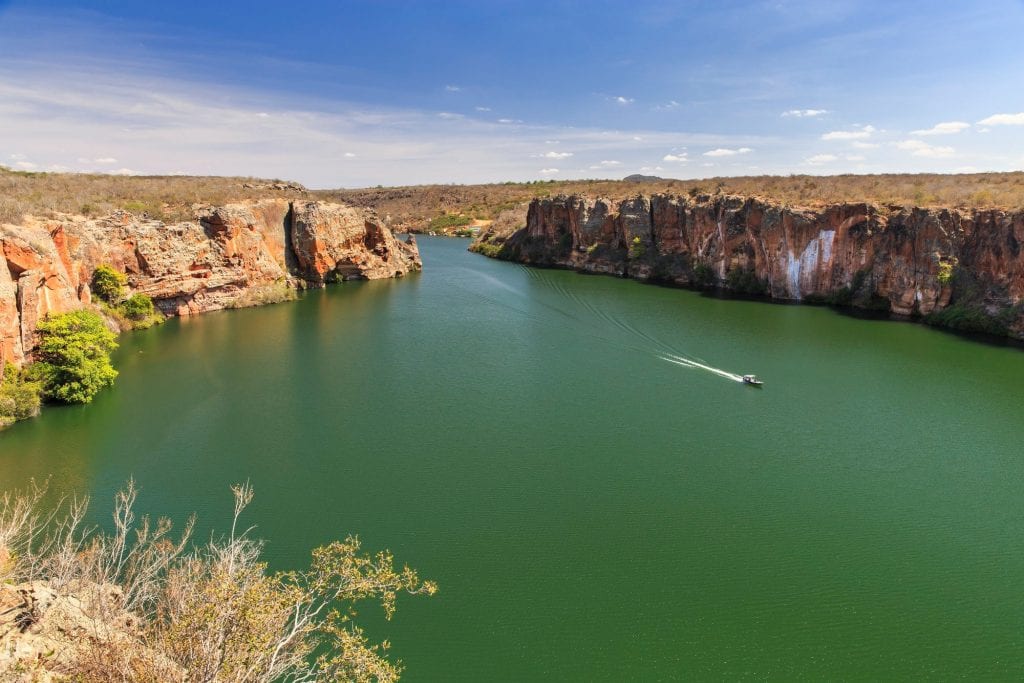 Cânions do Rio São Francisco próximos a Delmiro Gouveia AL