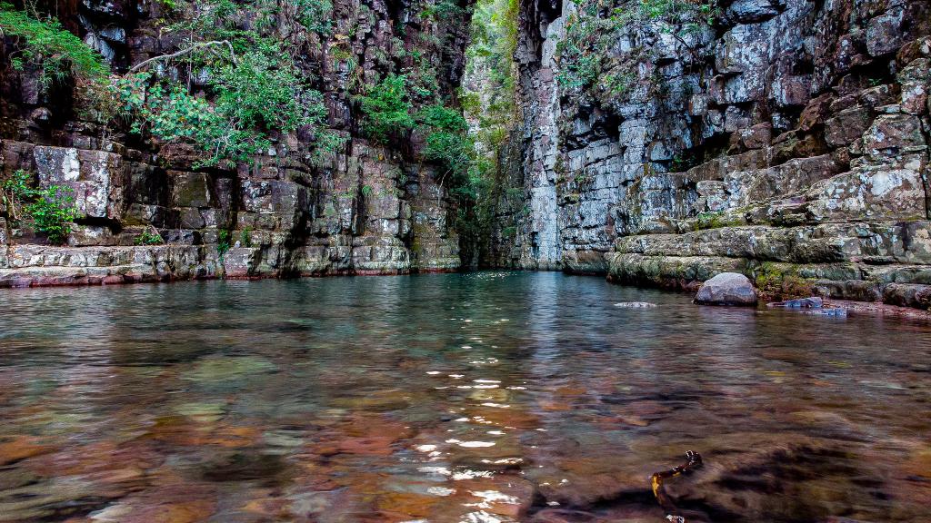 Paisagem natural na região de Vila Bela da Santíssima Trindade MT