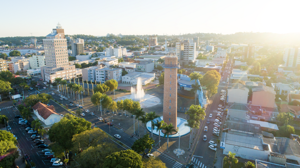 Vista aérea de Campo Bom RS