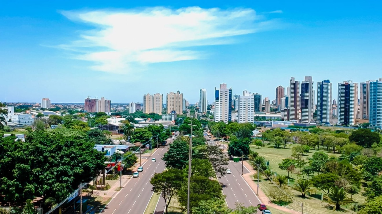 Vista aérea de Campo Grande MS
