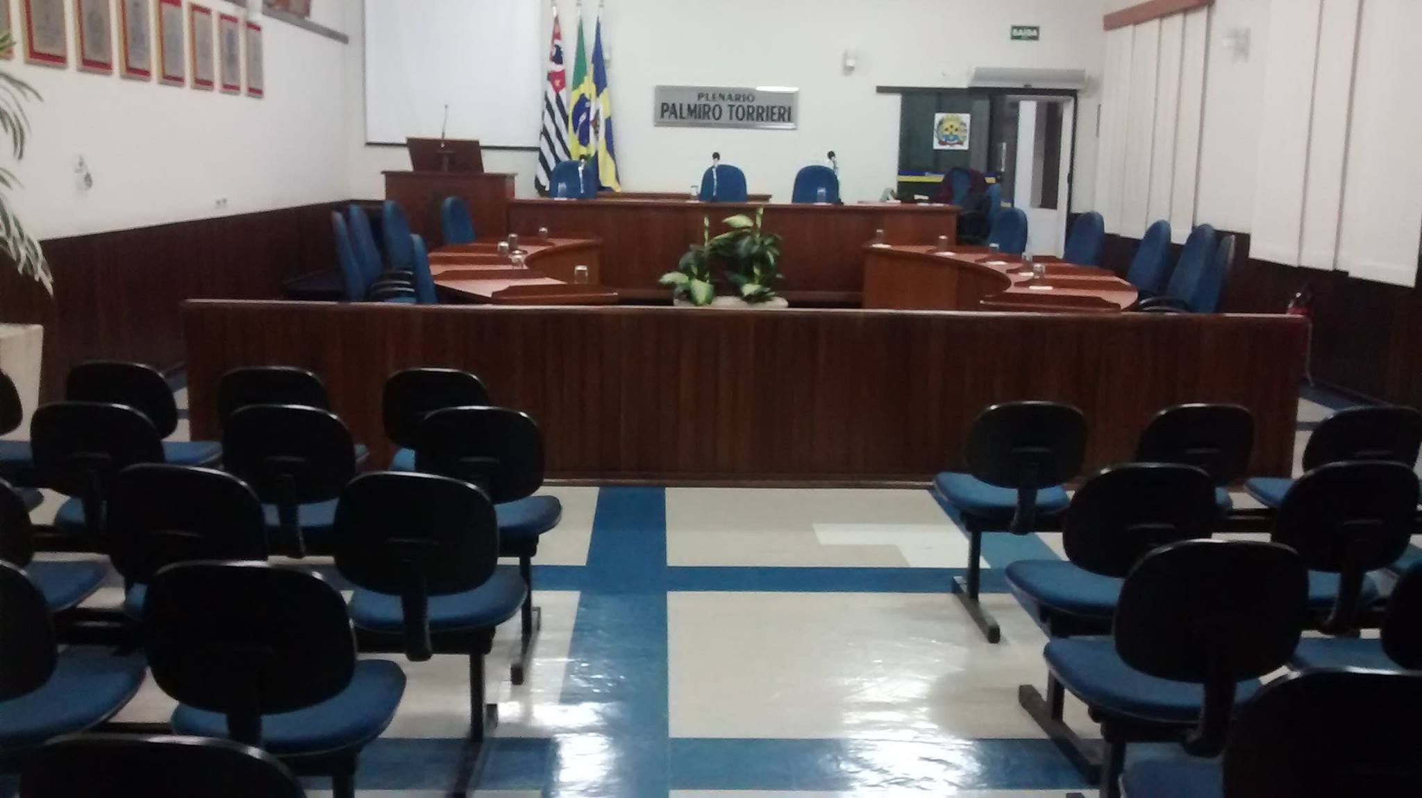 Plenário de câmara municipal (imagem ilustrativa)