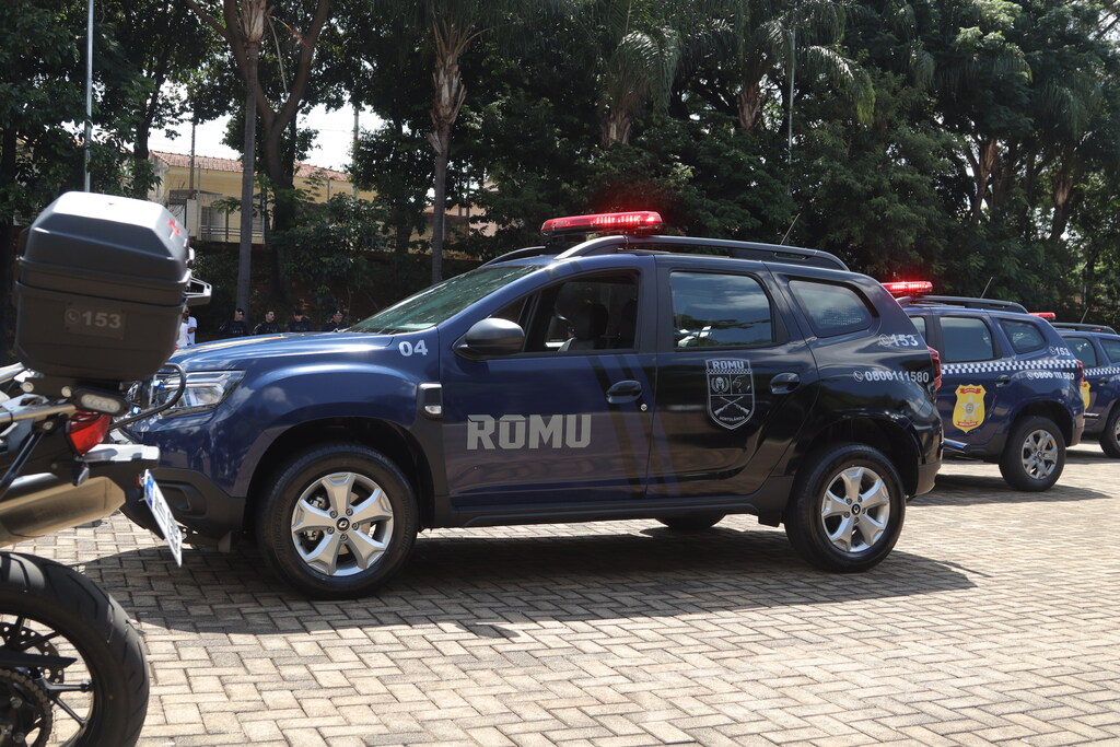 Viaturas da Guarda Municipal de Hortolândia em patrulhamento