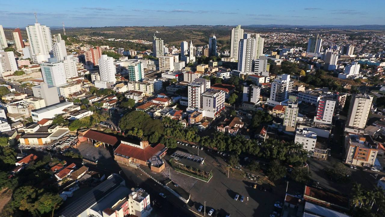 Vista aérea de Bom Despacho MG