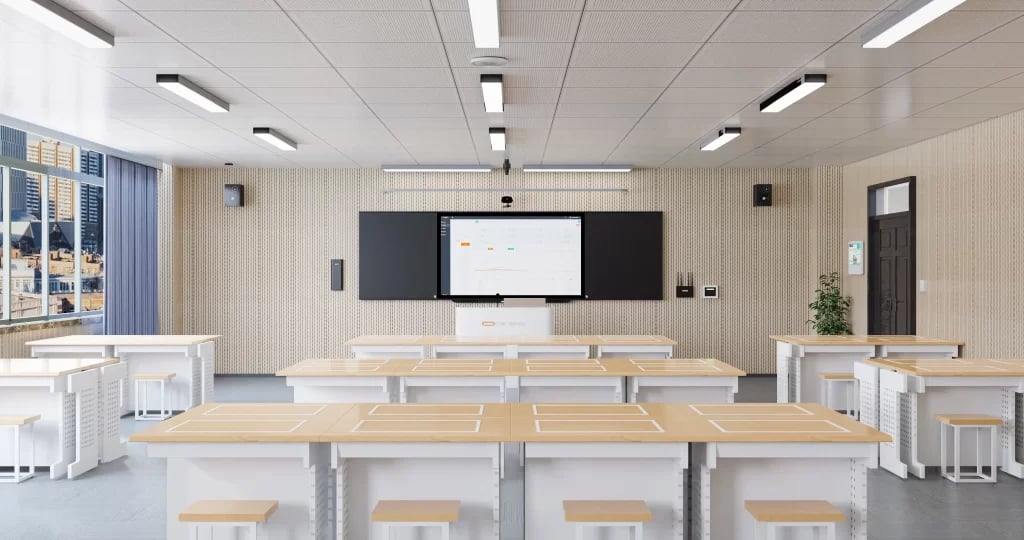 Ambiente escolar moderno