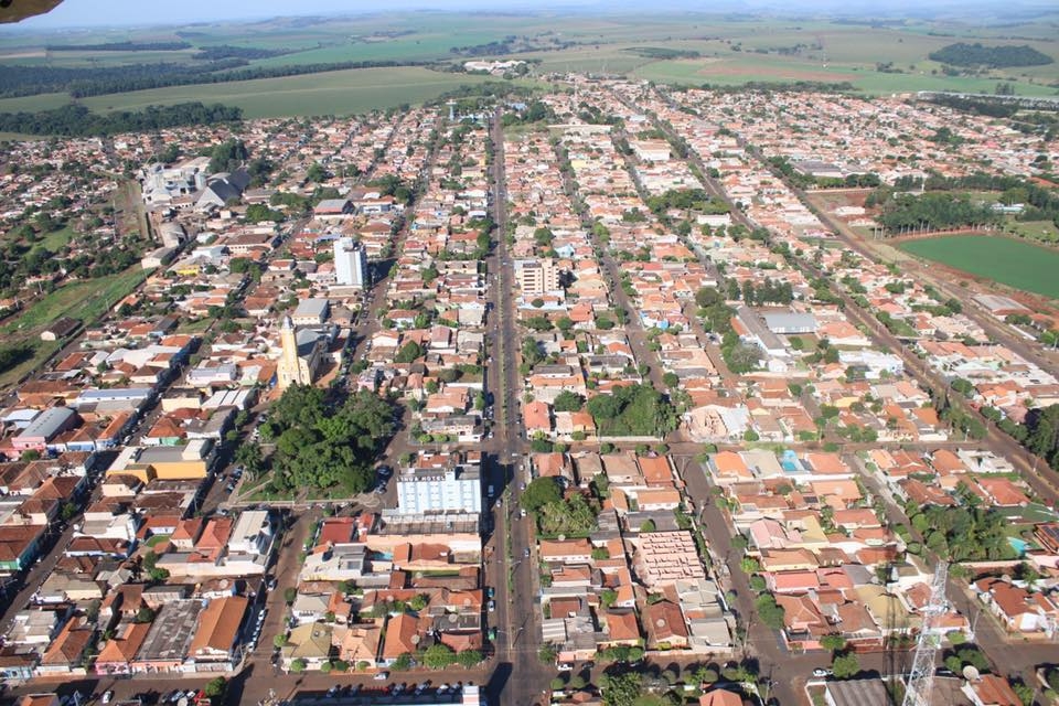 Vista aérea de Andirá PR