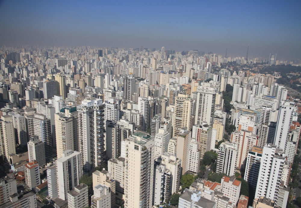 Vista aérea de Guatapará SP, interior de São Paulo