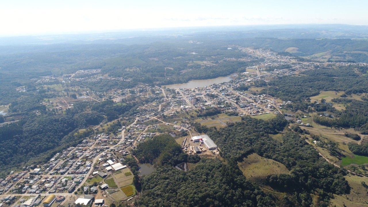 Vista aérea de Irani SC