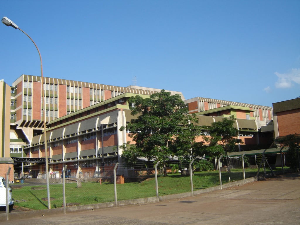 Fachada do Hospital de Clínicas da Unicamp em Campinas