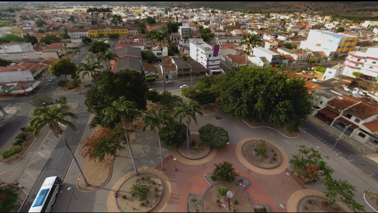 Vista aérea de Bonfim do Piauí PI