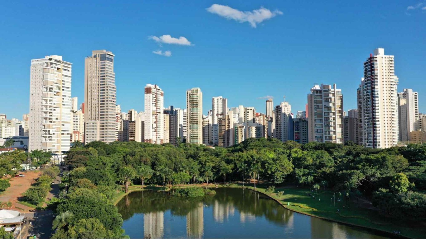 Vista panorâmica de Goiânia, Goiás
