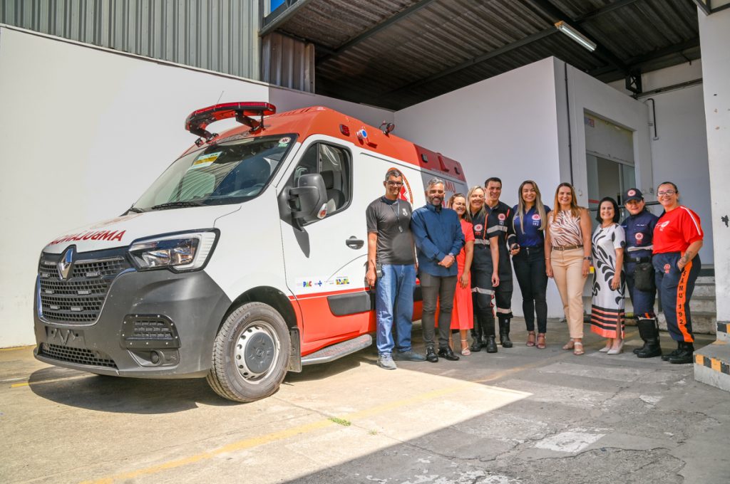 Equipe do SAMU 192 em operação