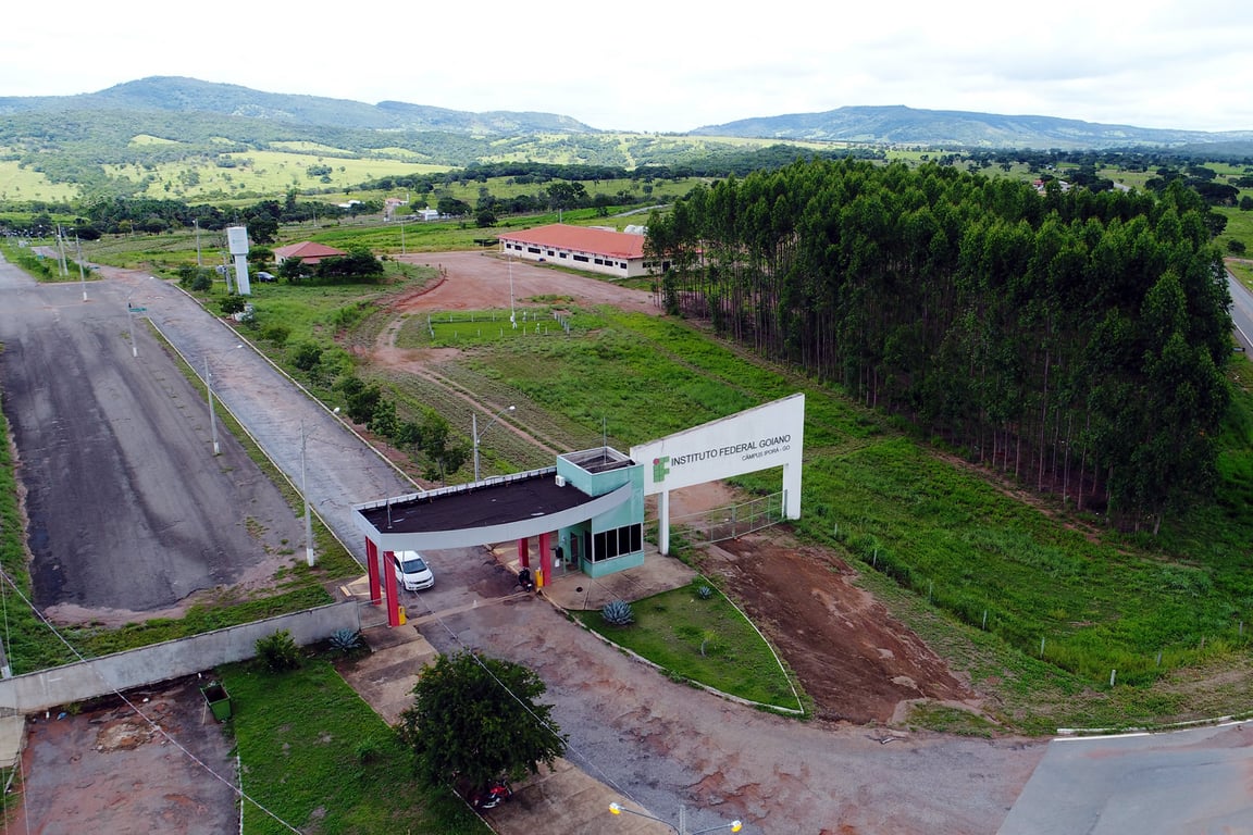Fachada do IF Goiano – Campus Iporá