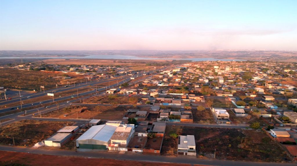 Vista urbana de Águas Lindas de Goiás