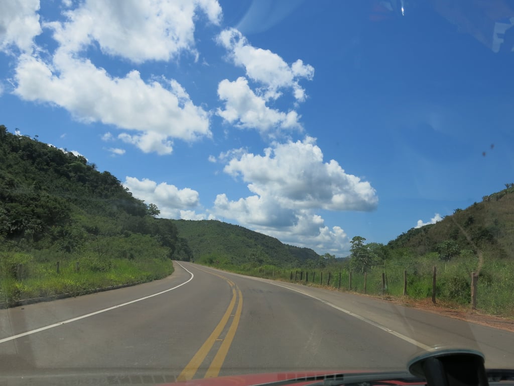 Estrada BR-316 no interior do Maranhão