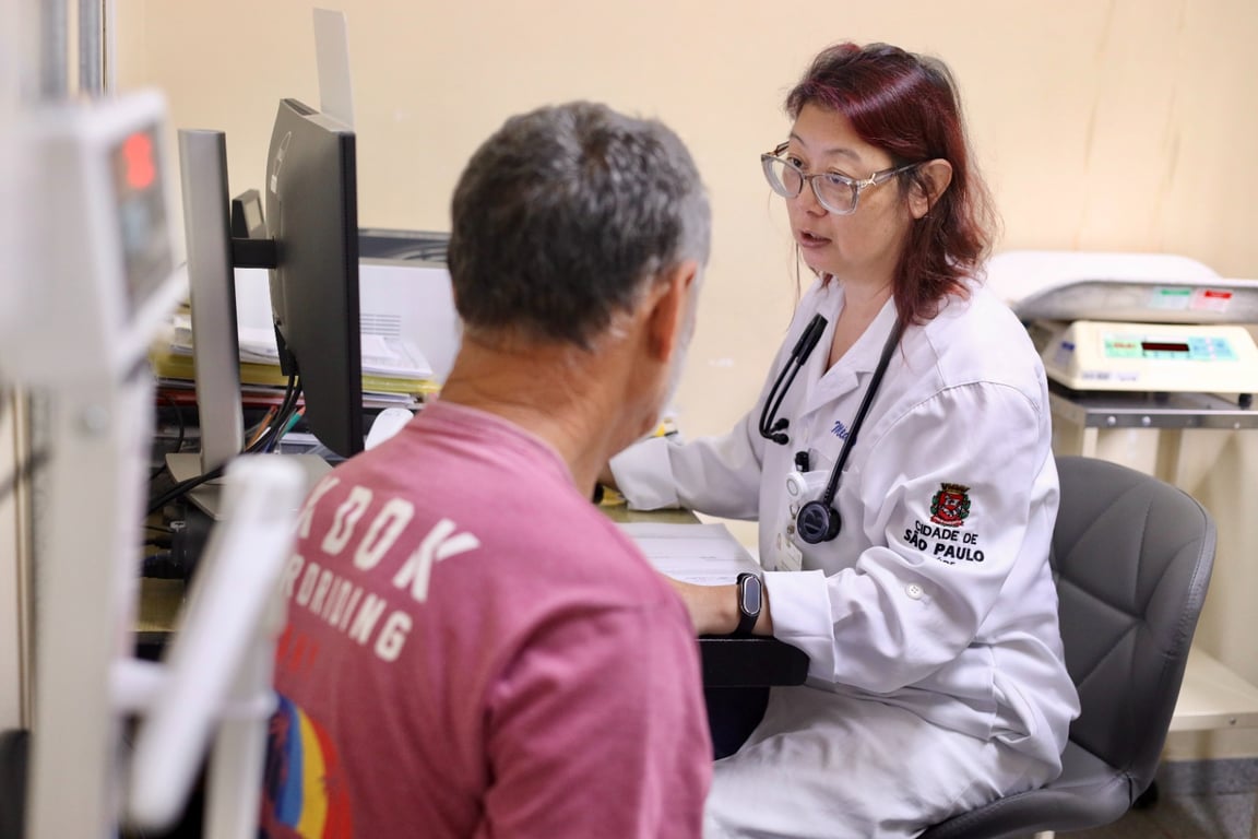 Atendimento em unidade de saúde