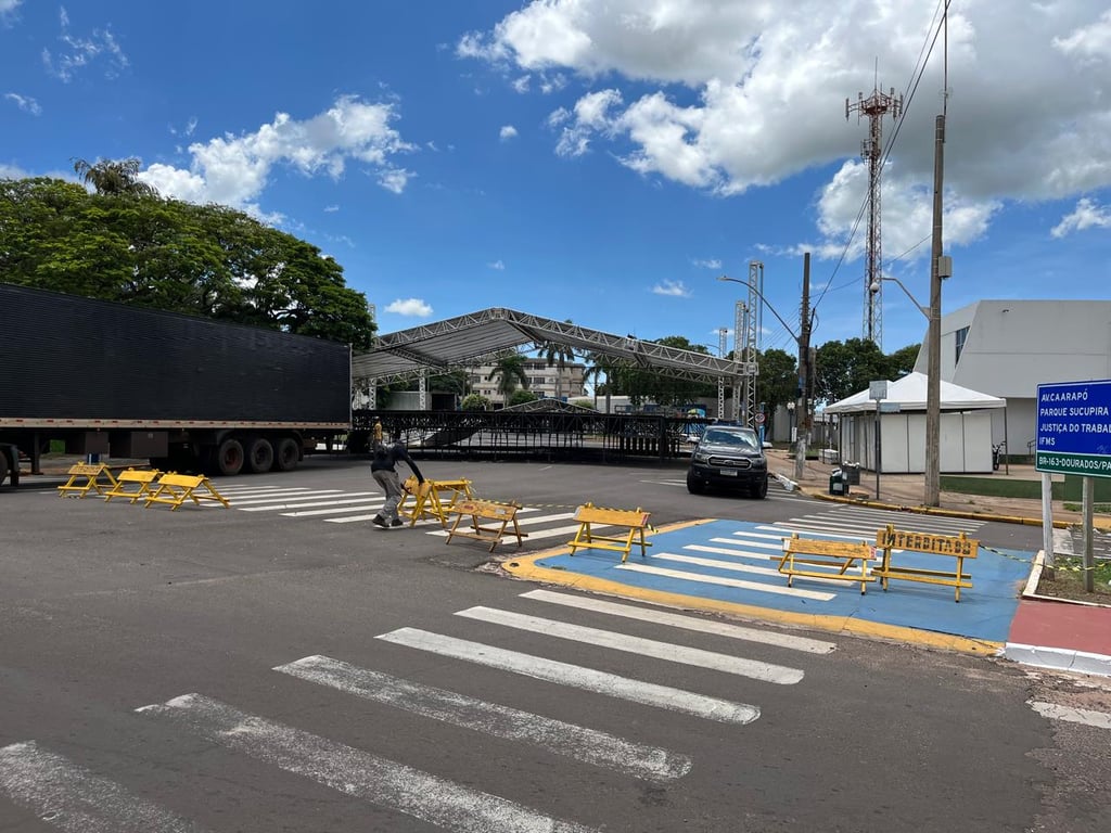 Vista urbana de Naviraí MS