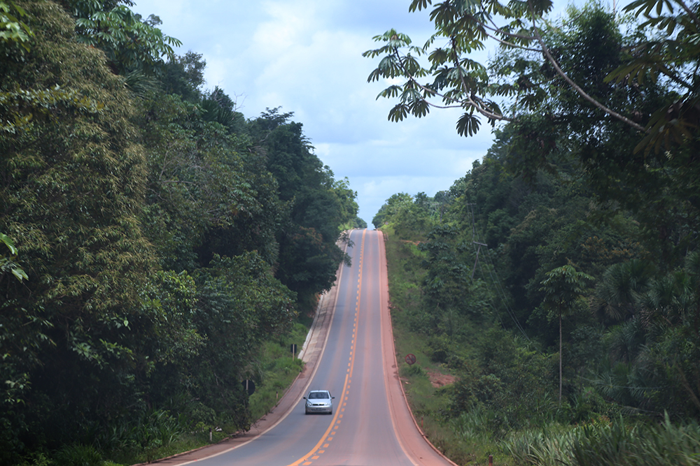 BR-174 em Presidente Figueiredo AM