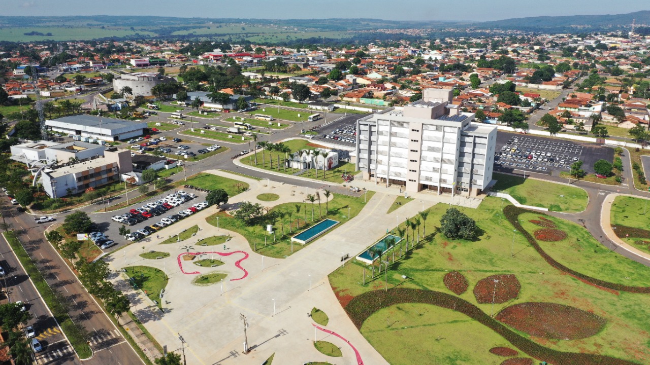 Vista urbana de Aparecida de Goiânia GO