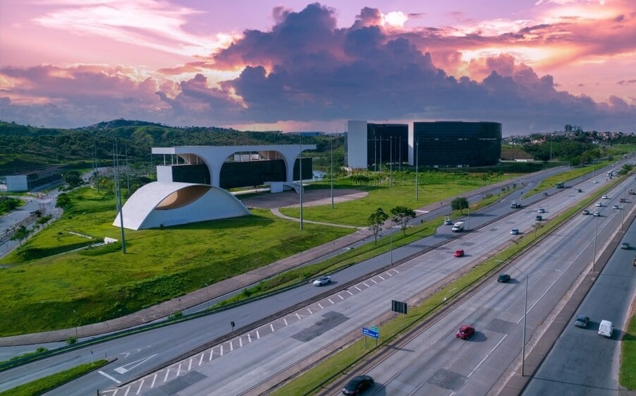 Cidade Administrativa de Minas Gerais, em Belo Horizonte