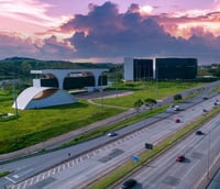 Cidade Administrativa Presidente Tancredo Neves, sede da SEE-MG em Belo Horizonte.