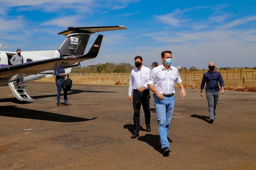 Vista aérea de Siqueira Campos (PR)
