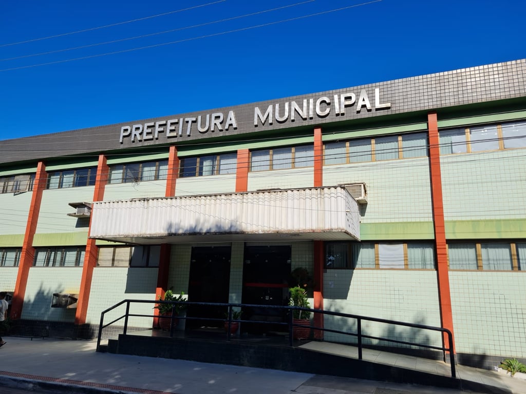 Fachada da sede da Prefeitura Municipal de João Neiva