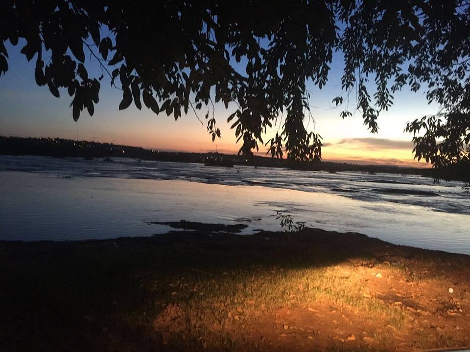 Rio Tocantins em Imperatriz MA ao entardecer