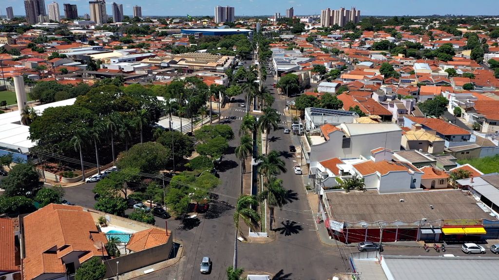 Vista urbana de Araçatuba SP