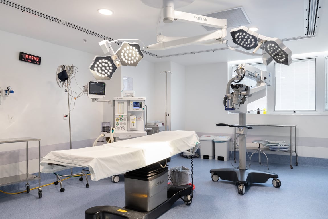 Ambiente hospitalar para ilustrar rotinas de plantão