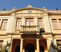 Fachada histórica da Faculdade de Direito da Universidade Federal de Pelotas UFPel.