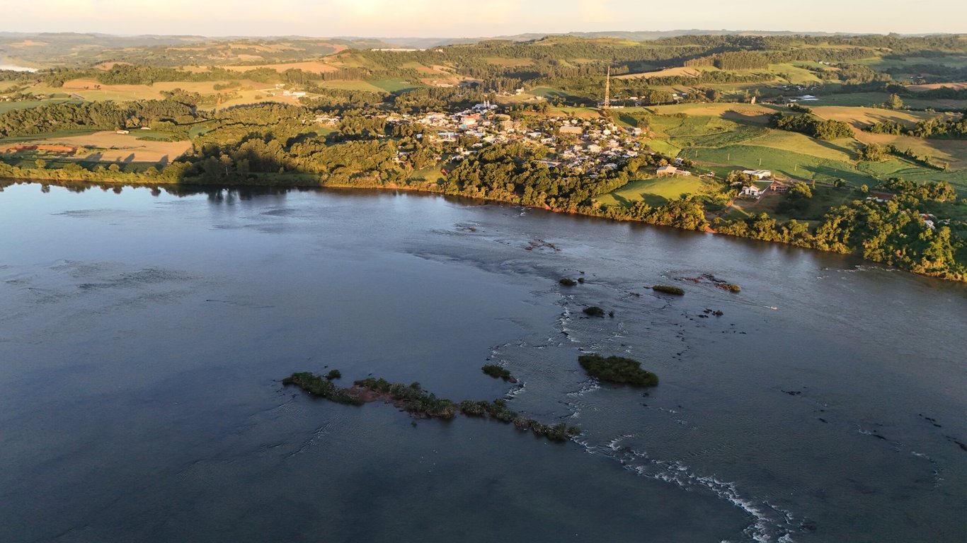 Paisagem rural no Médio Alto Uruguai RS