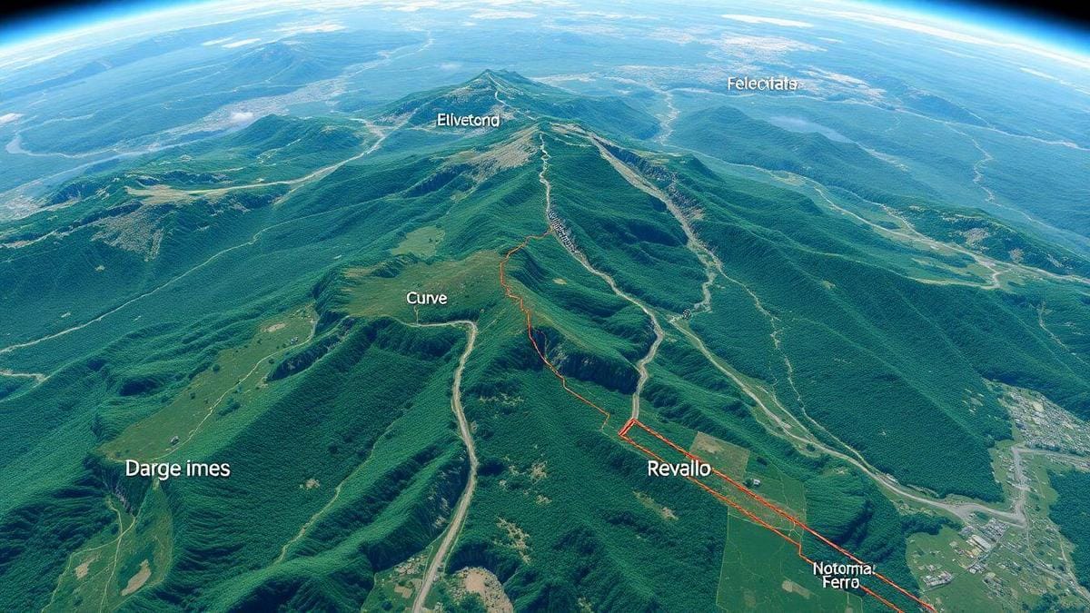 Equipamentos de topografia em campo universitário