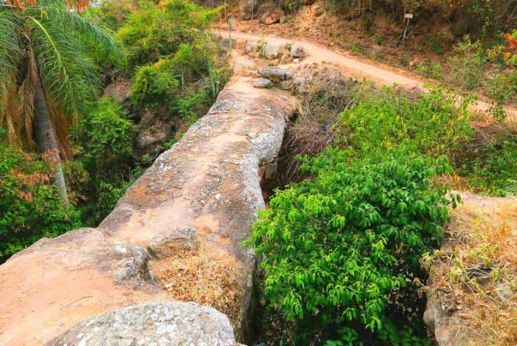 Cenário natural no Cariri