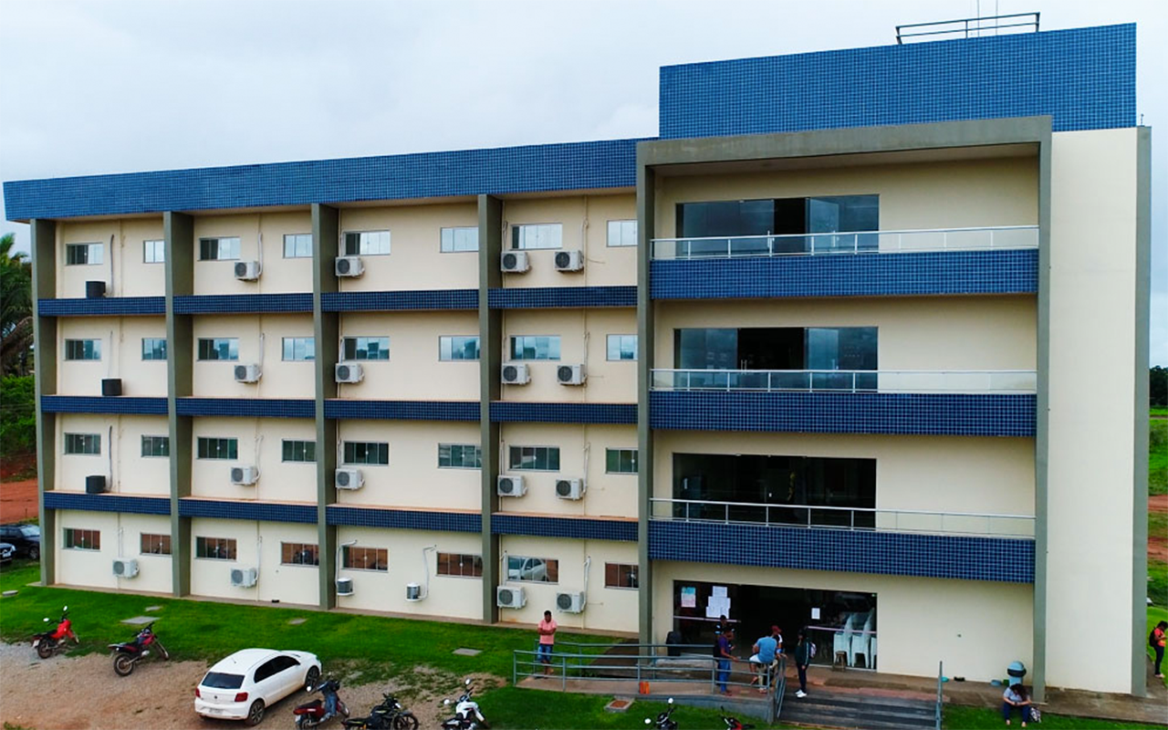 Fachada da Unifesspa, em Marabá PA