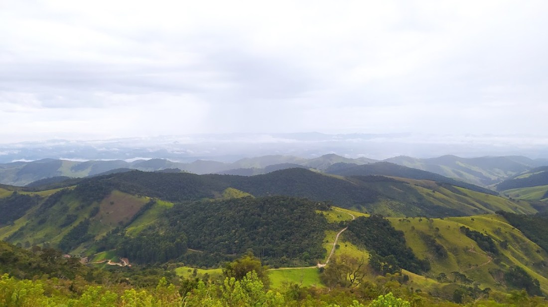 Serra da Mantiqueira na região de Itapeva MG