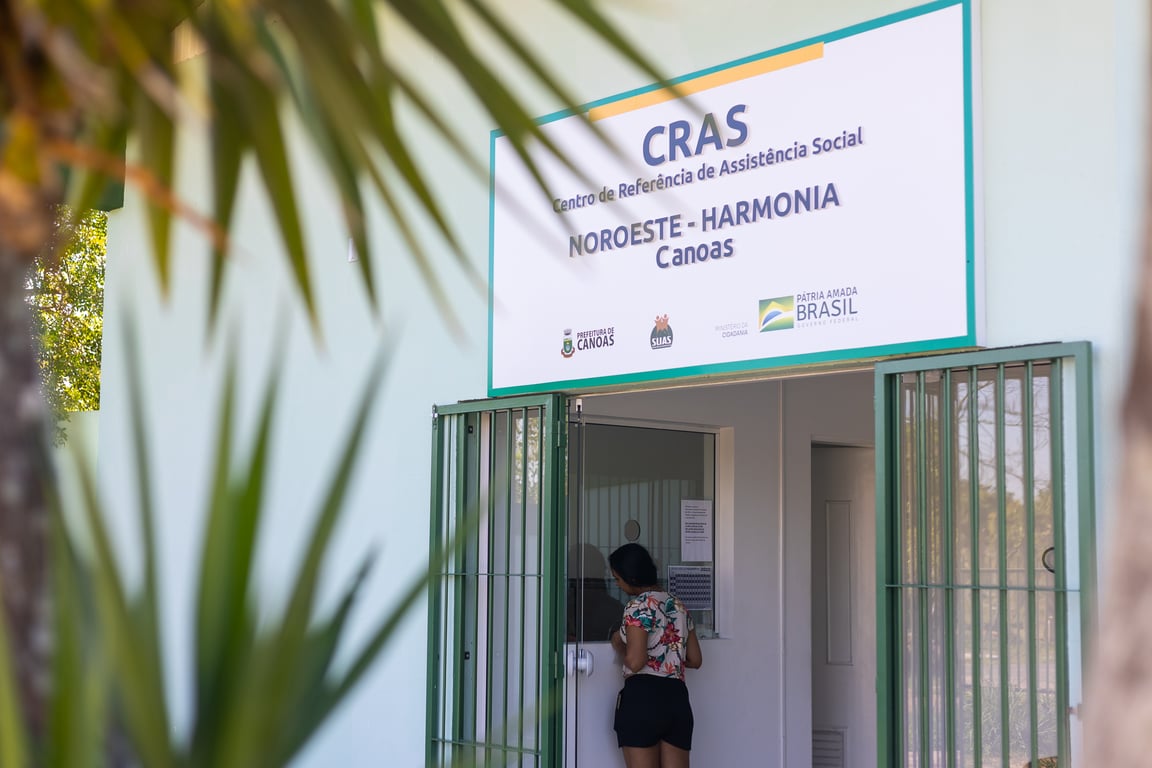 Usuários chegando a unidade socioassistencial semelhante ao CRAS