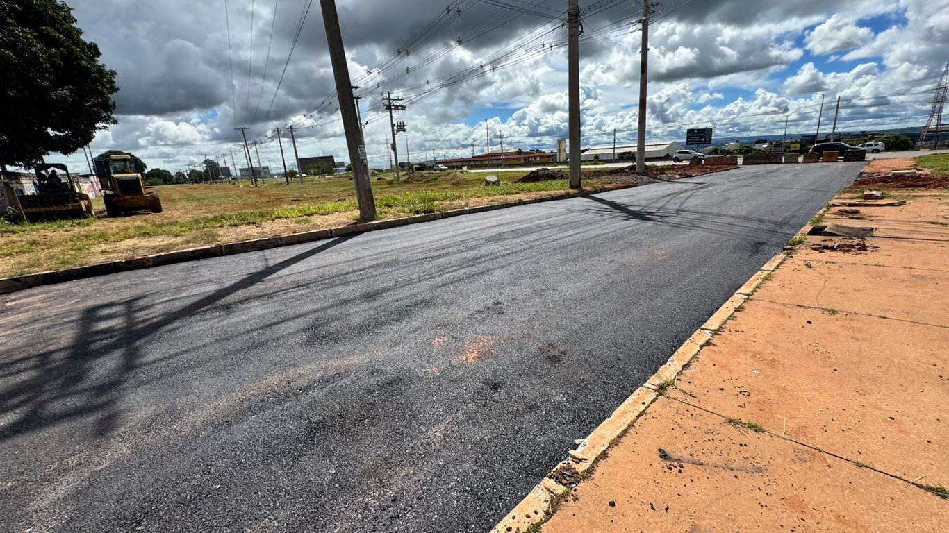 Rodovia no interior de Mato Grosso