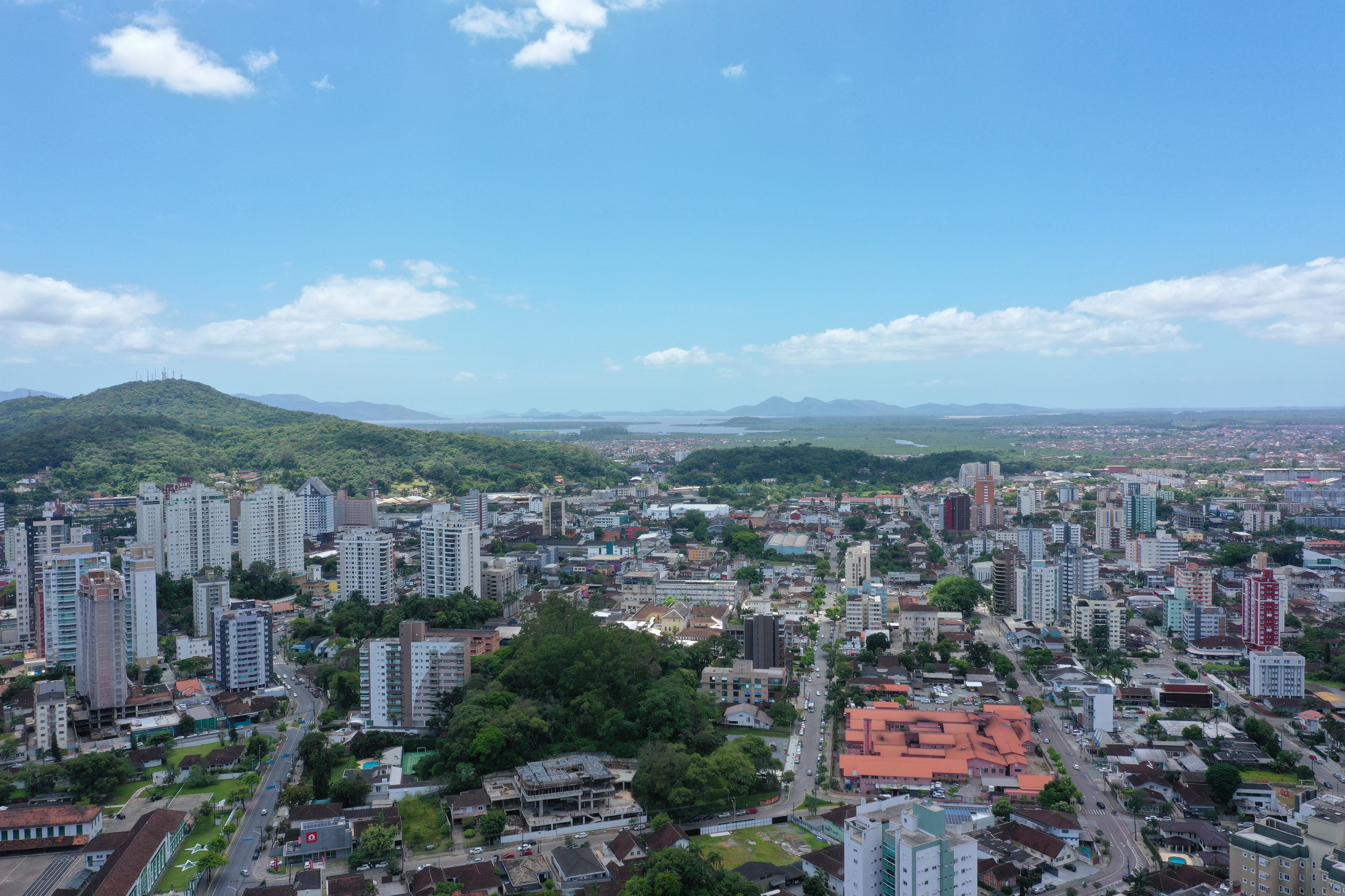 Vista aérea de Joinville SC
