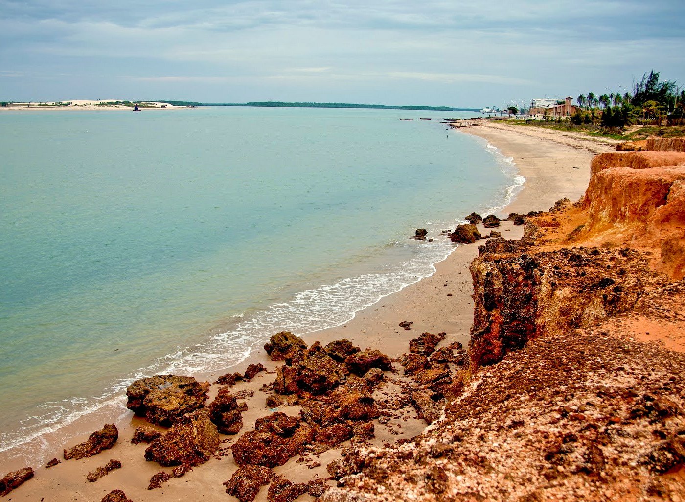 Paisagem litorânea de Camocim CE