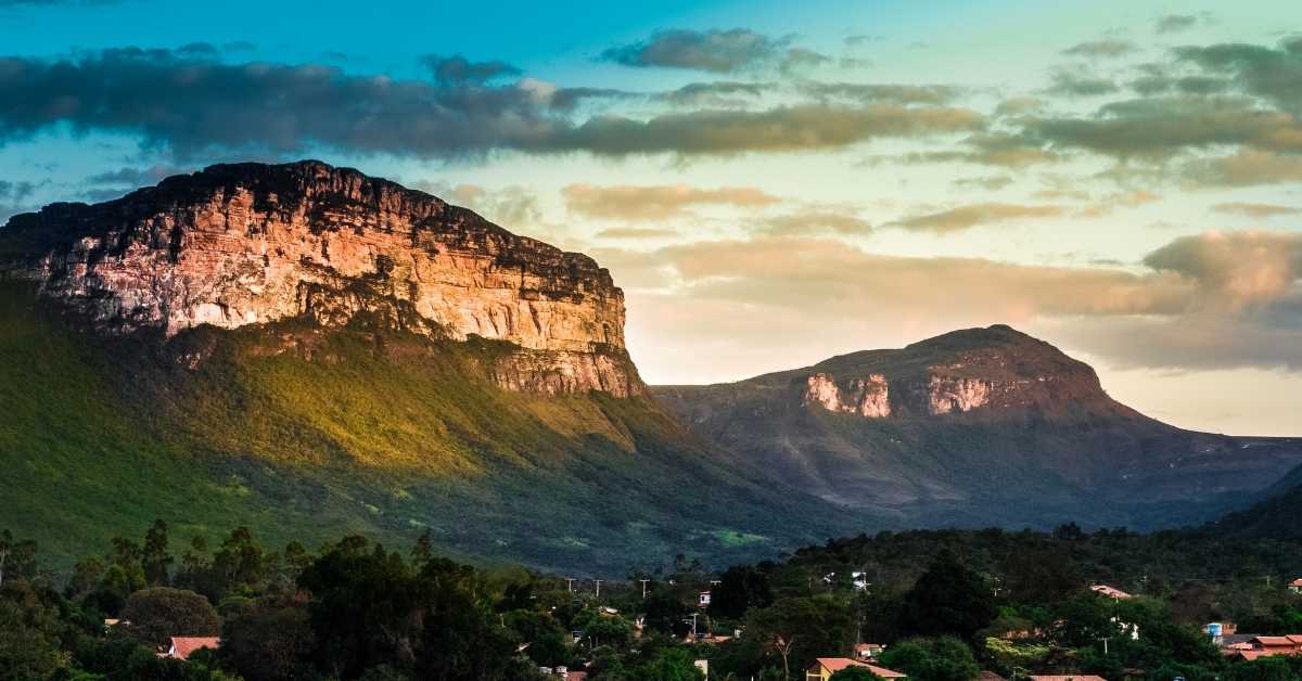 Chapada Diamantina ao entardecer
