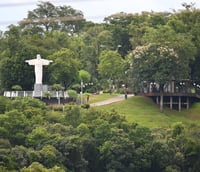Paisagem urbana de Descanso SC, no Extremo Oeste catarinense (Crédito: Prefeitura de Descanso).