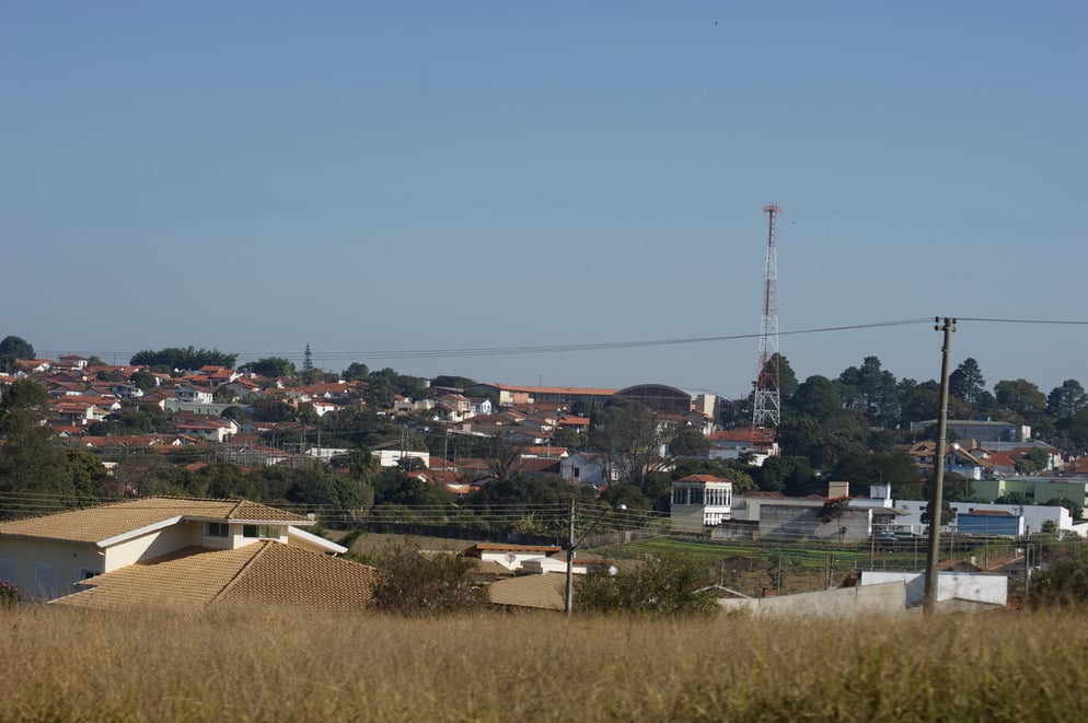 Vista aérea de Cerqueira César SP