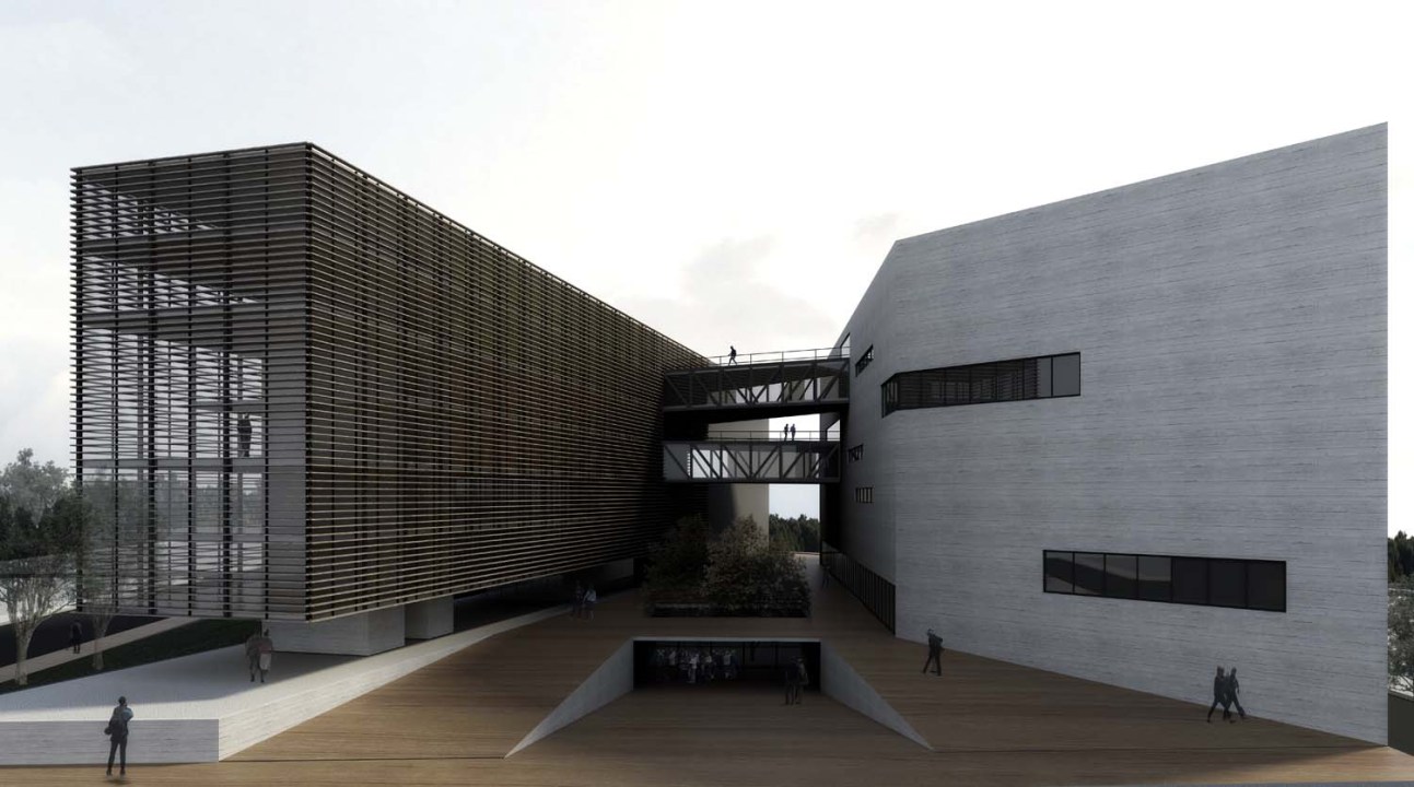 Fachada do Conservatório de Tatuí