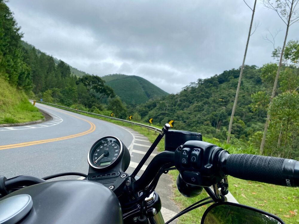 Paisagem rural serrana de Rancho Queimado SC