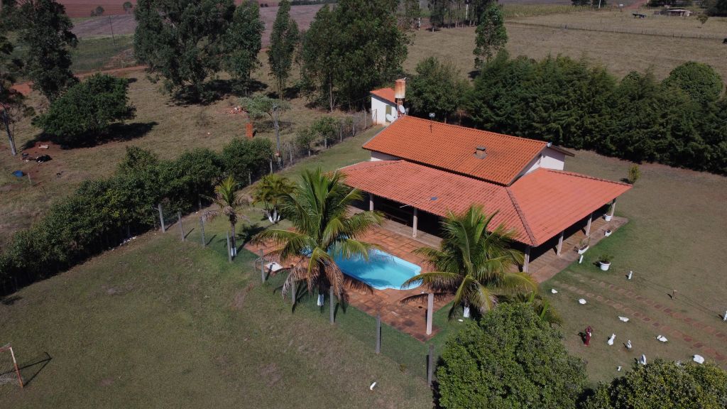 Paisagem rural de Espírito Santo do Turvo SP