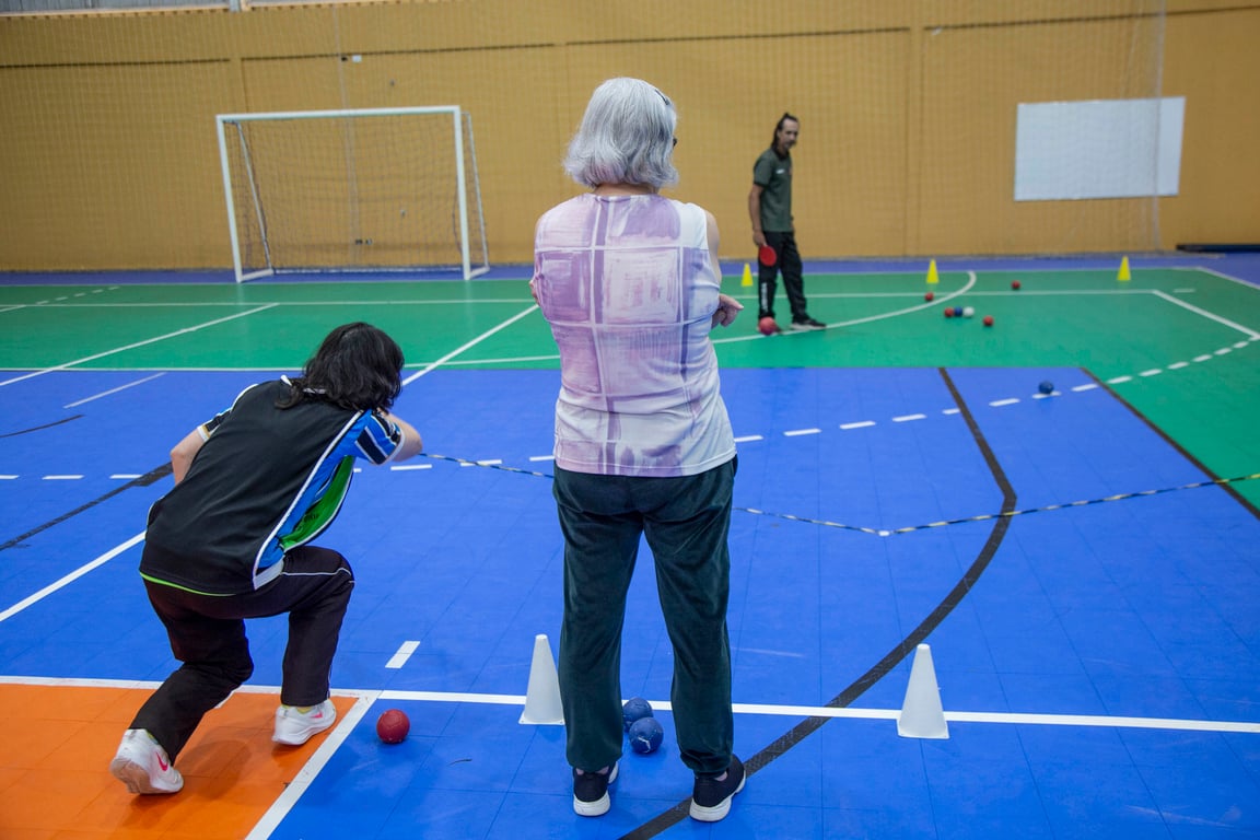 Idosos em atividade física orientada
